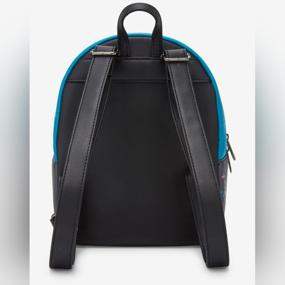 Loungefly Nightmare Before Christmas Spiral Hill Jack & Sally Mini Backpack New! - Picture 4 of 12